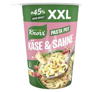 Knorr Big Pasta Snack Pot Käse-Sahne-Sauce 92g