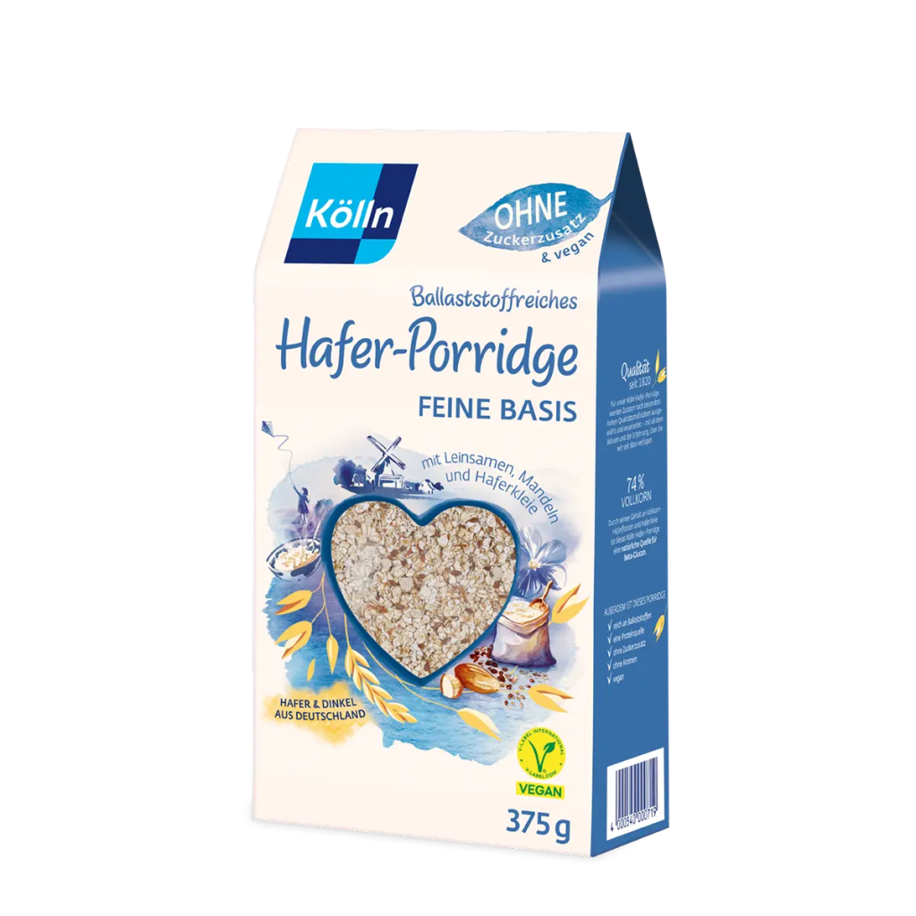Kölln Hafer-Porridge Feine Basis 375g