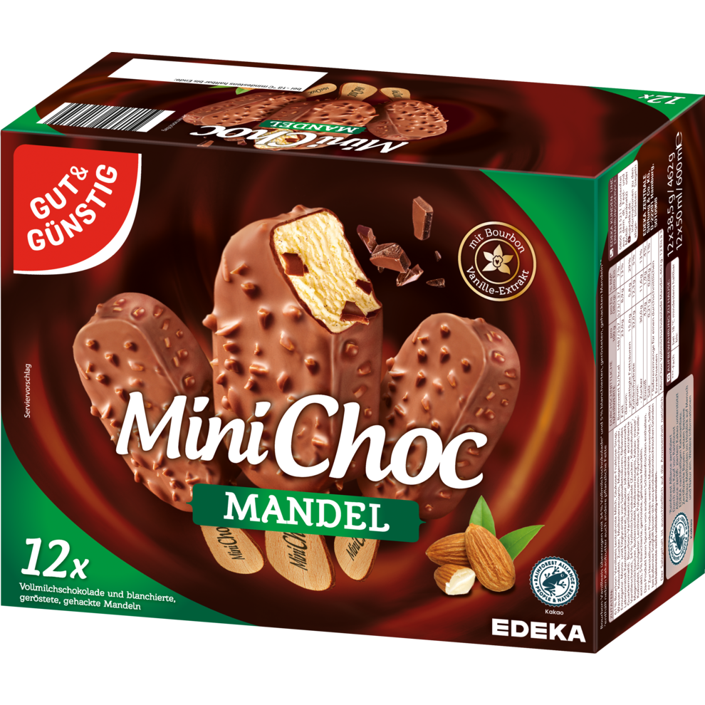 GUT&GÜNSTIG Mini Choc Mandel 12x50ml