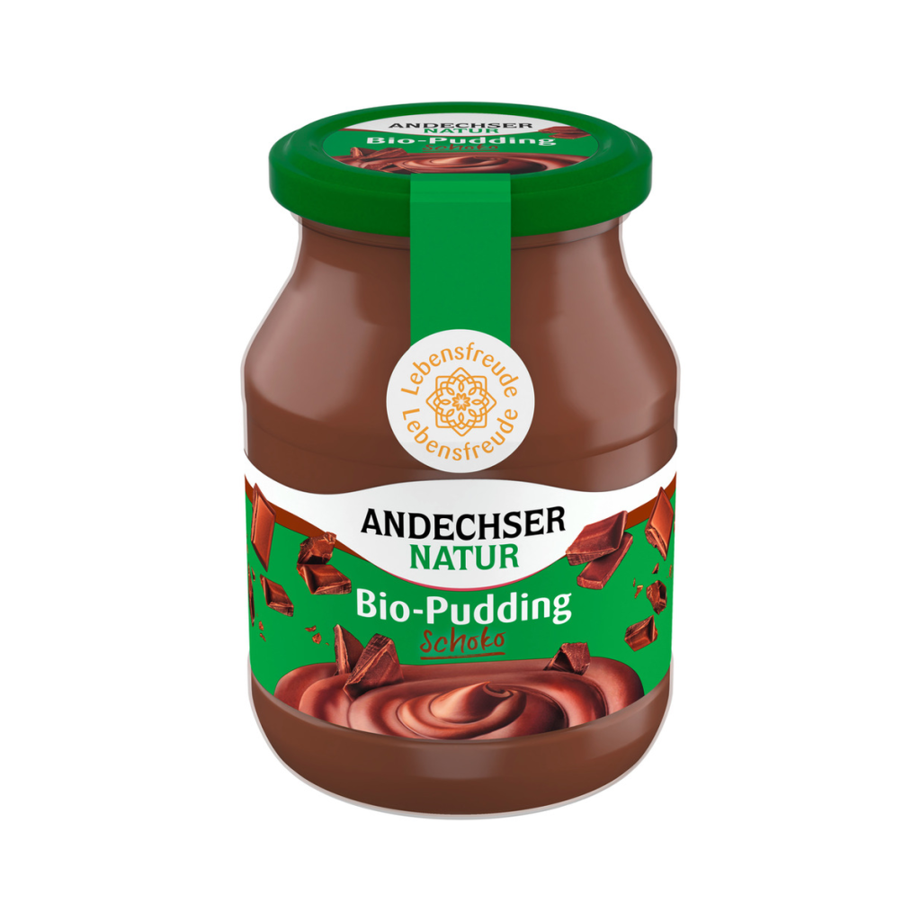 Bio Andechser Natur Pudding Schoko 500g MW