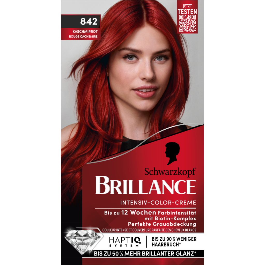 Brillance Intensiv-Color-Creme 842 kaschmirrot