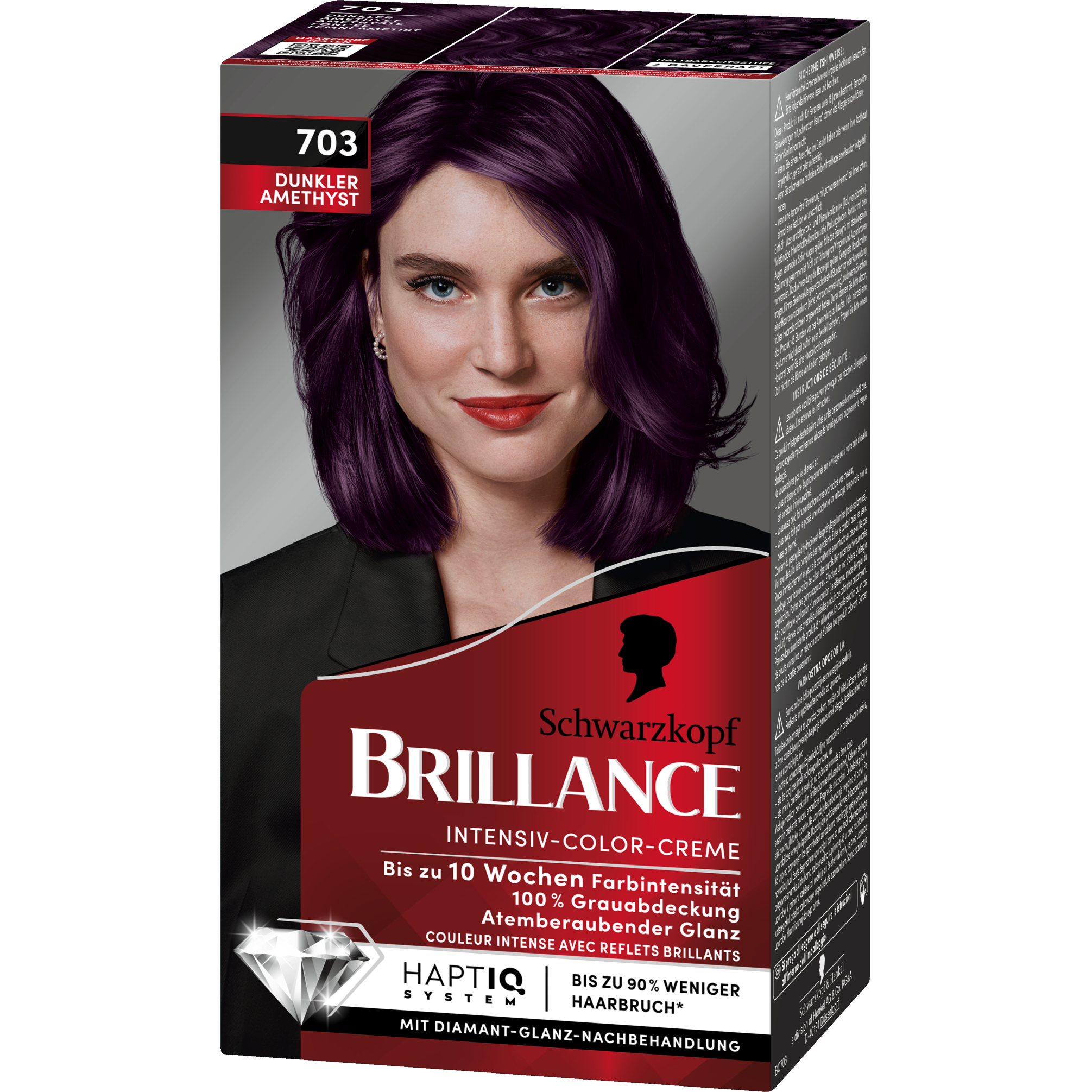 Brillance Intensiv-Color-Creme 703 dunkler amethyst