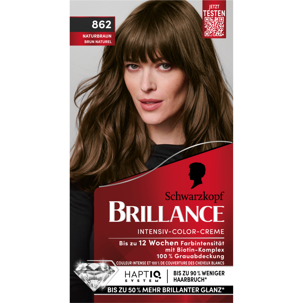 Brillance Intensiv-Color-Creme 862 naturbraun
