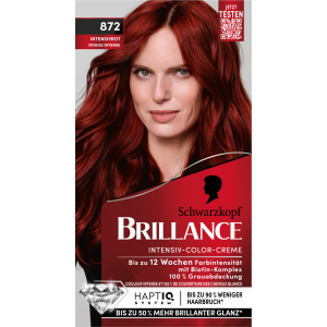Brillance Intensiv-Color-Creme 872 intensivrot