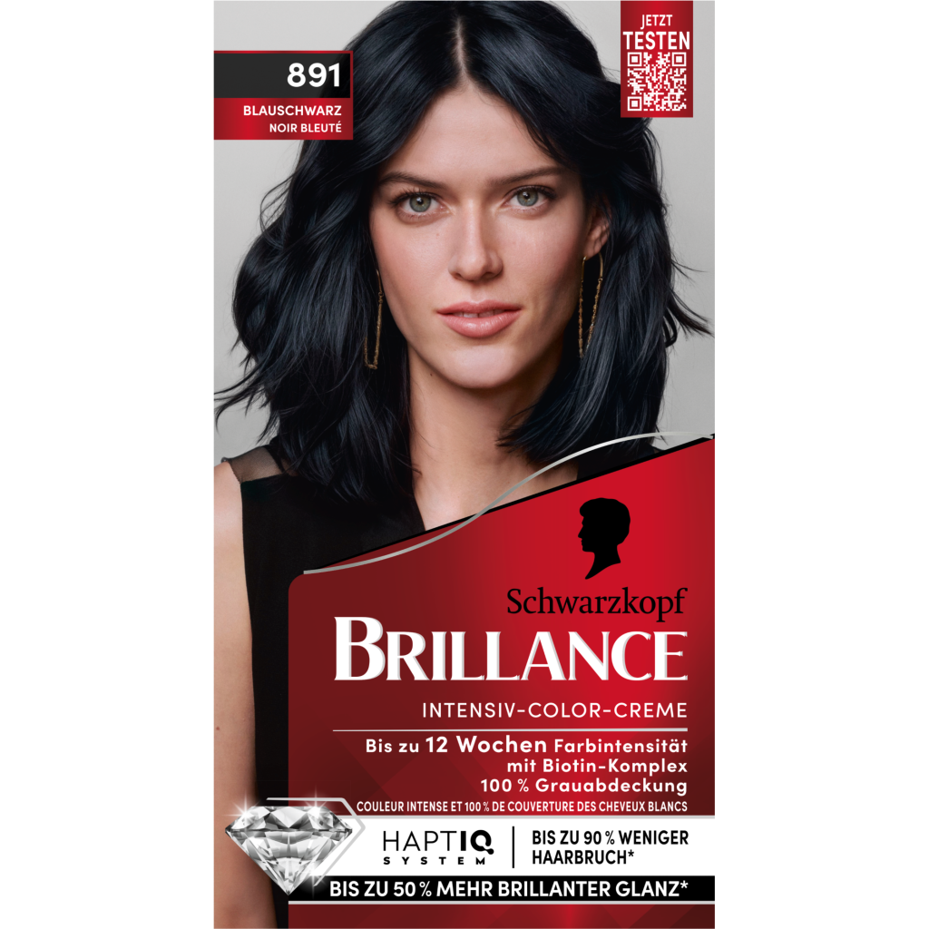 Brillance Intensiv-Color-Creme 891 blauschwarz