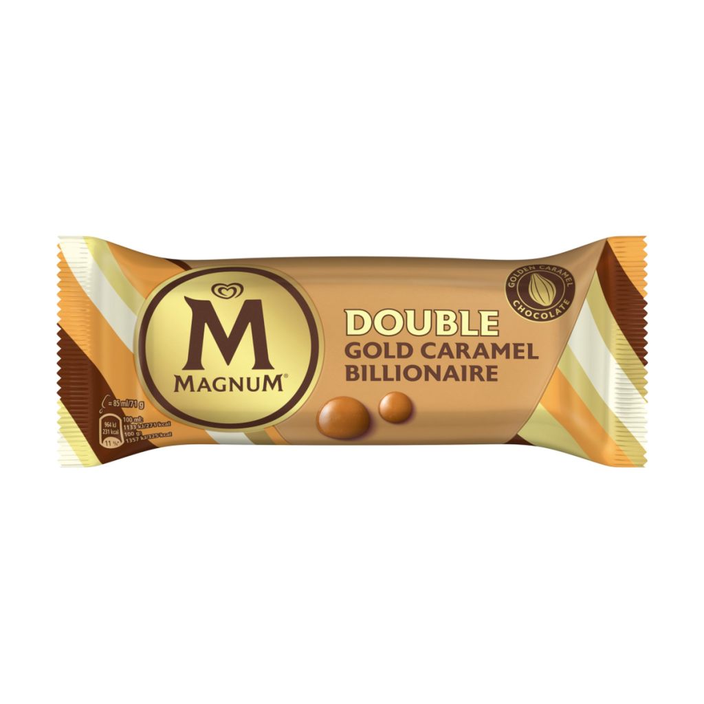 Langnese Magnum Double Gold Caramel Billionaire 85ml