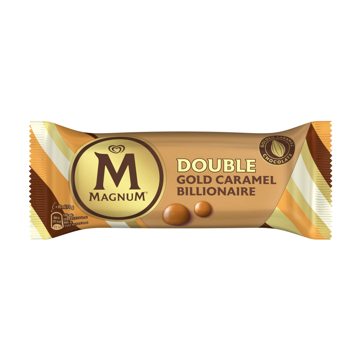 Langnese Magnum Double Gold Caramel Billionaire 85ml