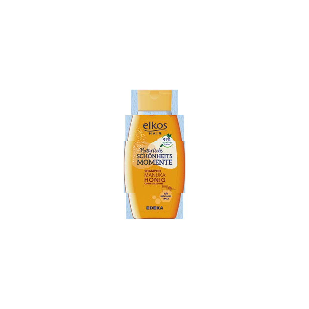 EDEKA elkos Schönheitsmomente Shampoo Manuka Honig 250ml
