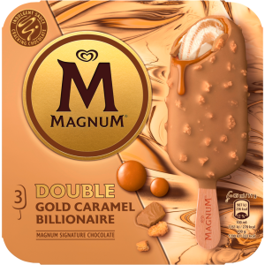Langnese Magnum Double Gold Caramel Billionaire 3x85ml