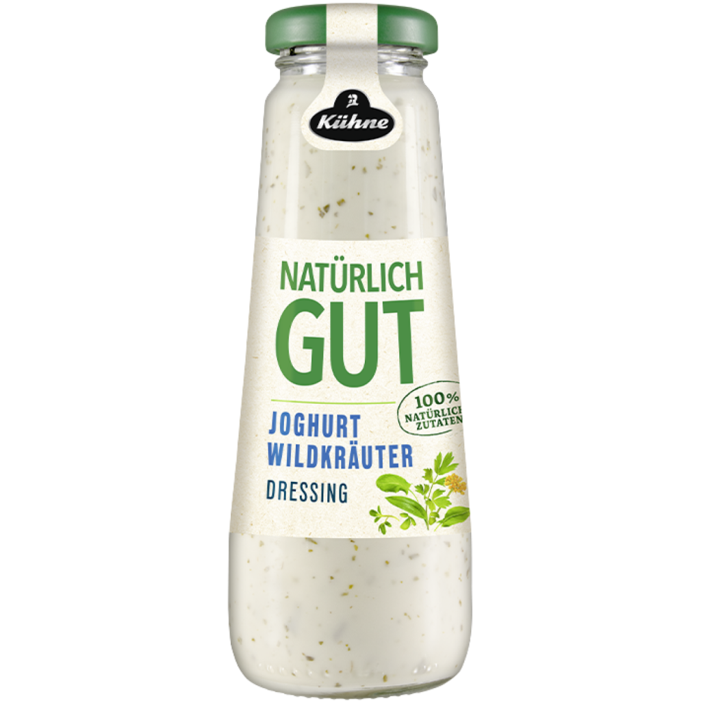 Kühne Natürlich Gut Joghurt Wildkräuter 250ml