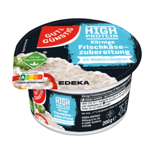 GUT&GÜNSTIG Körniger Frischkäse leicht 200g VLOG