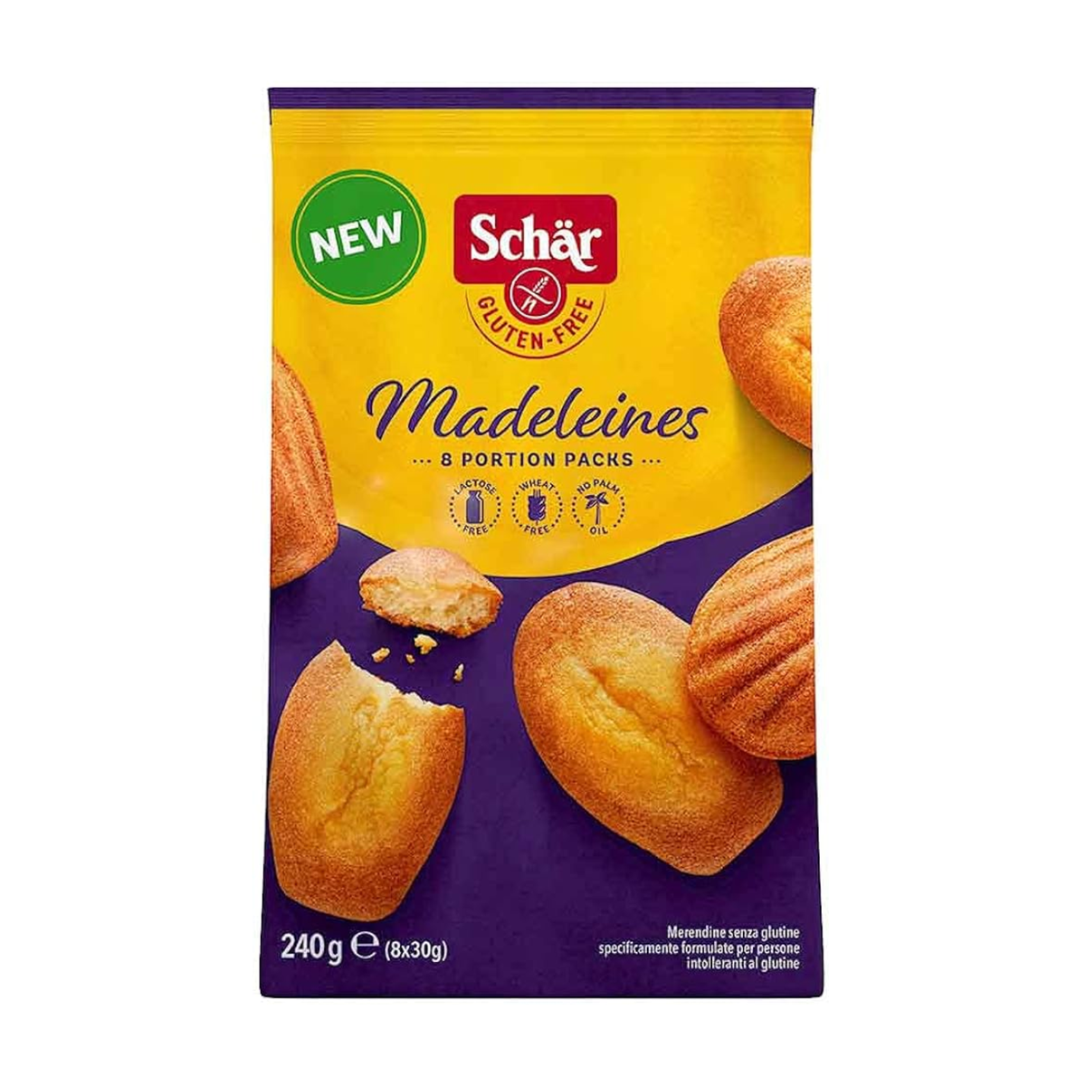 Schär Madeleines 240g