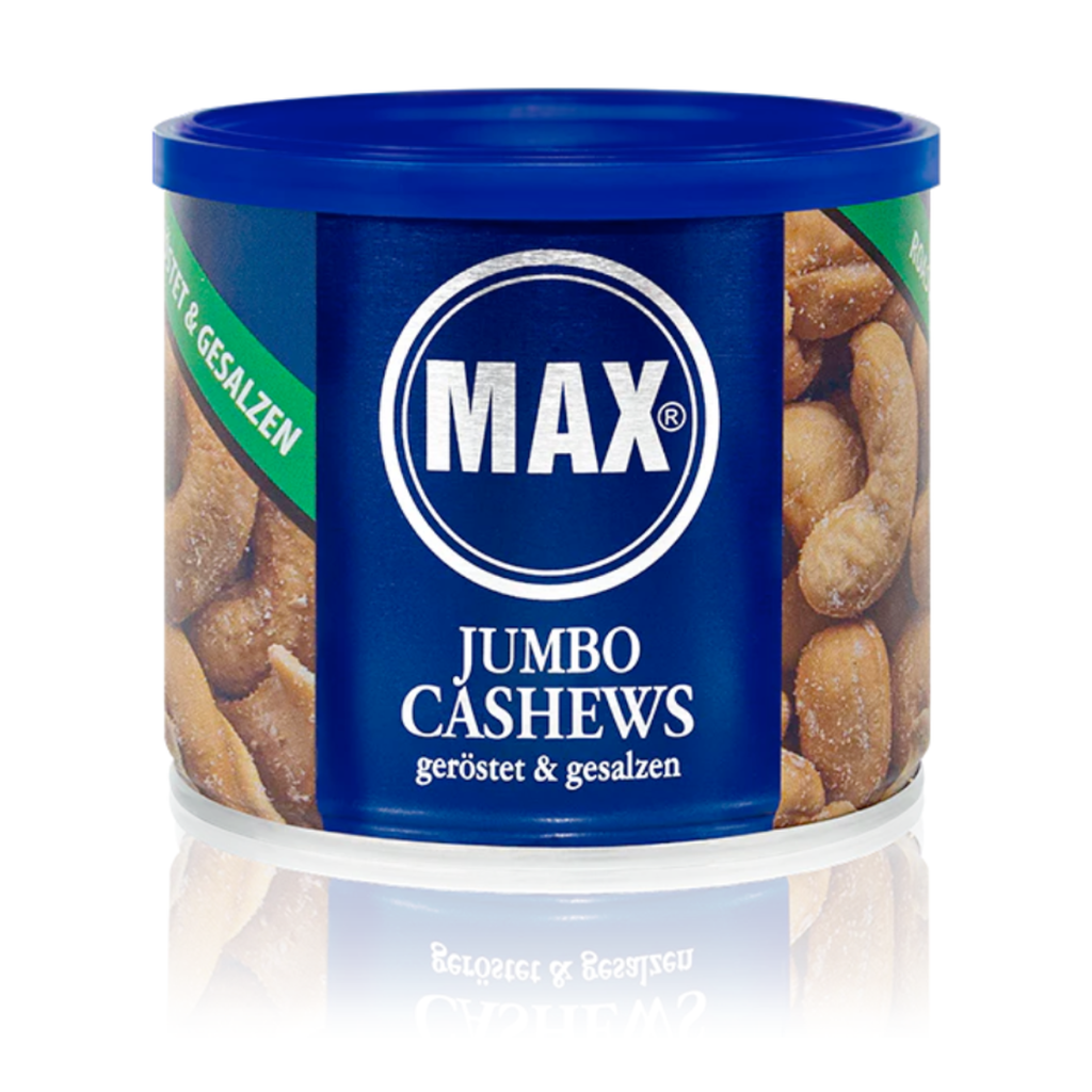 Max Jumbo Cashews geröstet&gesalzen 225g