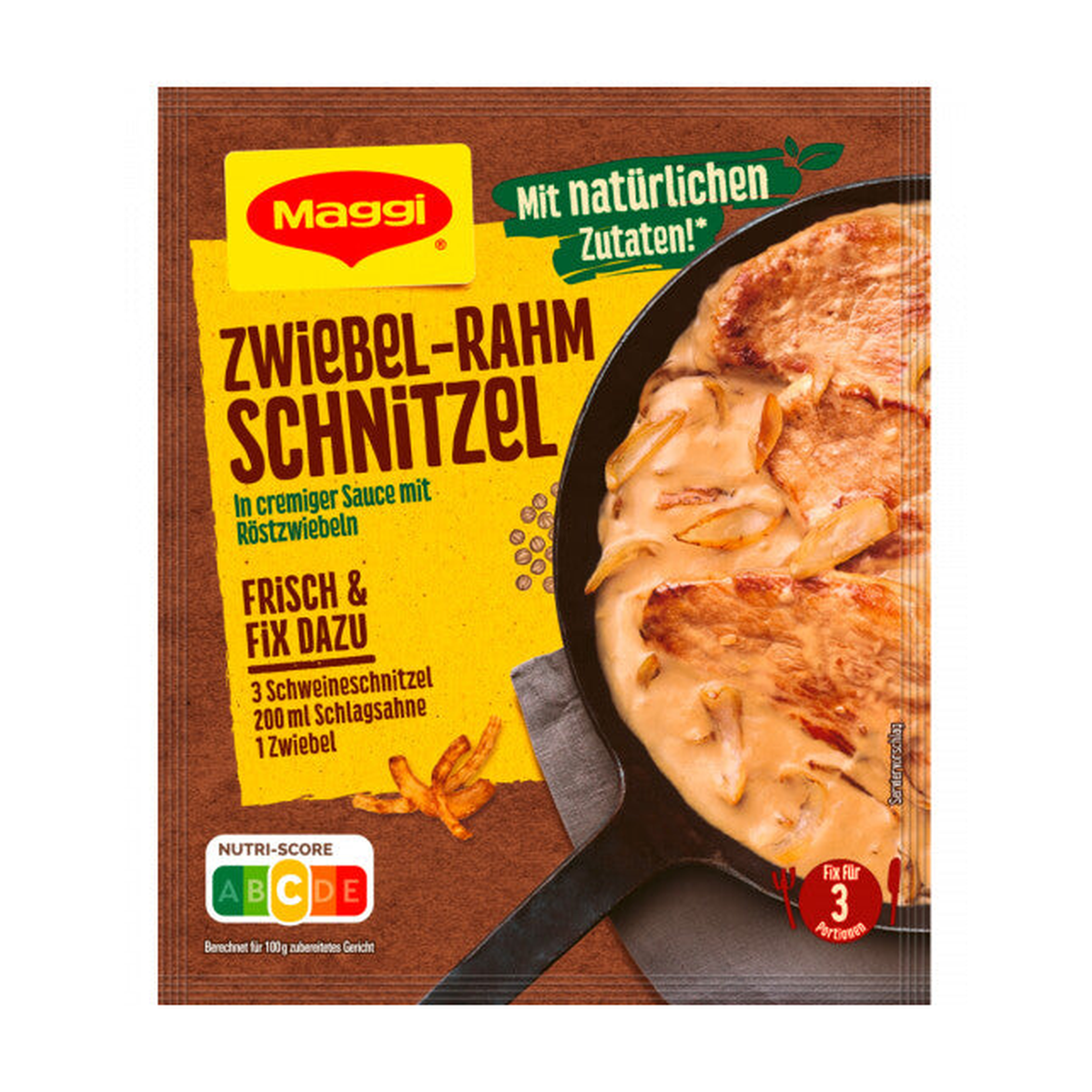 Maggi Fix Zwiebel Rahm Schnitzel 33g