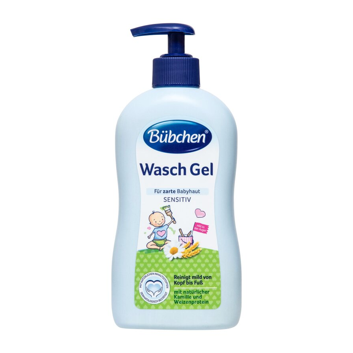 Bübchen Wasch Gel Sensitiv für zarte Babyhaut 400ml