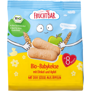 Bio Fruchtbar Babykekse Dinkel, Apfel 100g