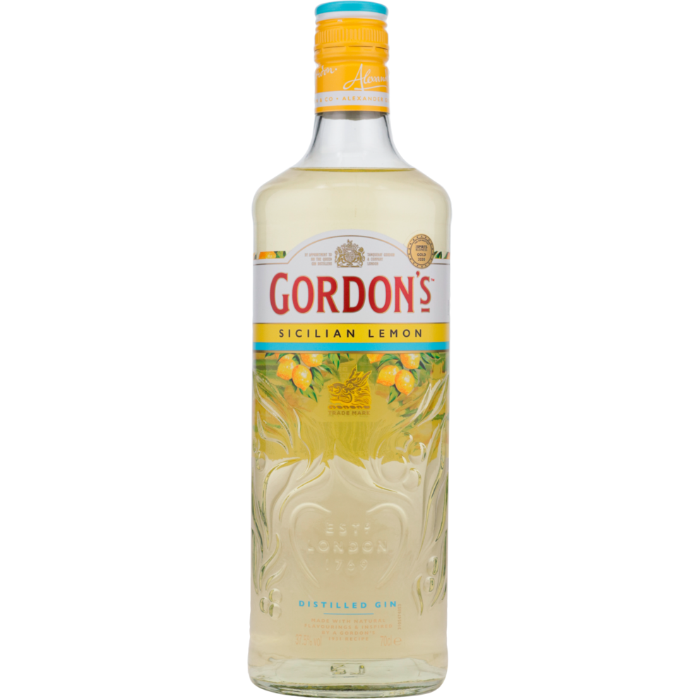 Gordon's London Dry Gin Sicilian Lemon 37,5% 0,7l