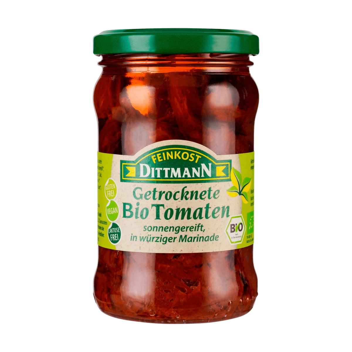 Bio Feinkost Dittmann Getrocknete Tomaten in würziger Marinade 285g
