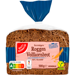 GUT&GÜNSTIG Roggenvollkornbrot 500g