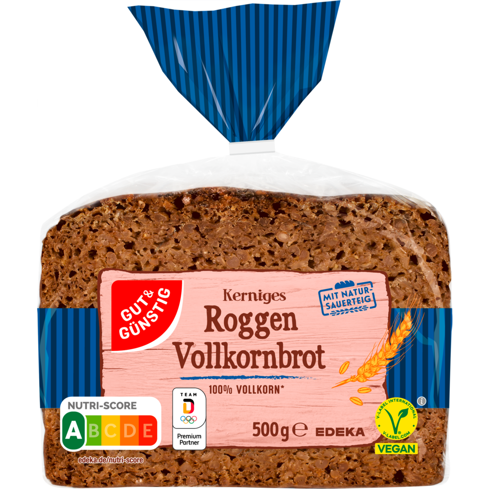 GUT&GÜNSTIG Roggenvollkornbrot 500g