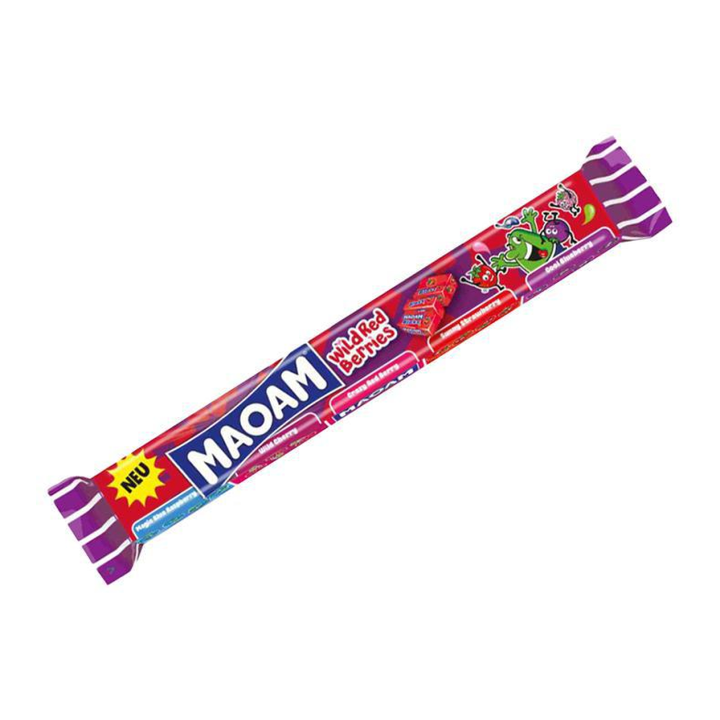 Maoam Bloxx Wild Red Berries 5ST 110g