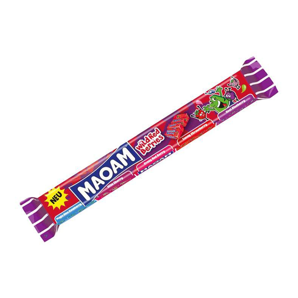 Maoam Bloxx Wild Red Berries 5ST 110g