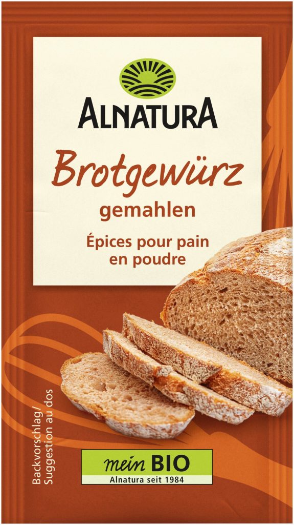 Bio Alnatura Brotgewürz 8g