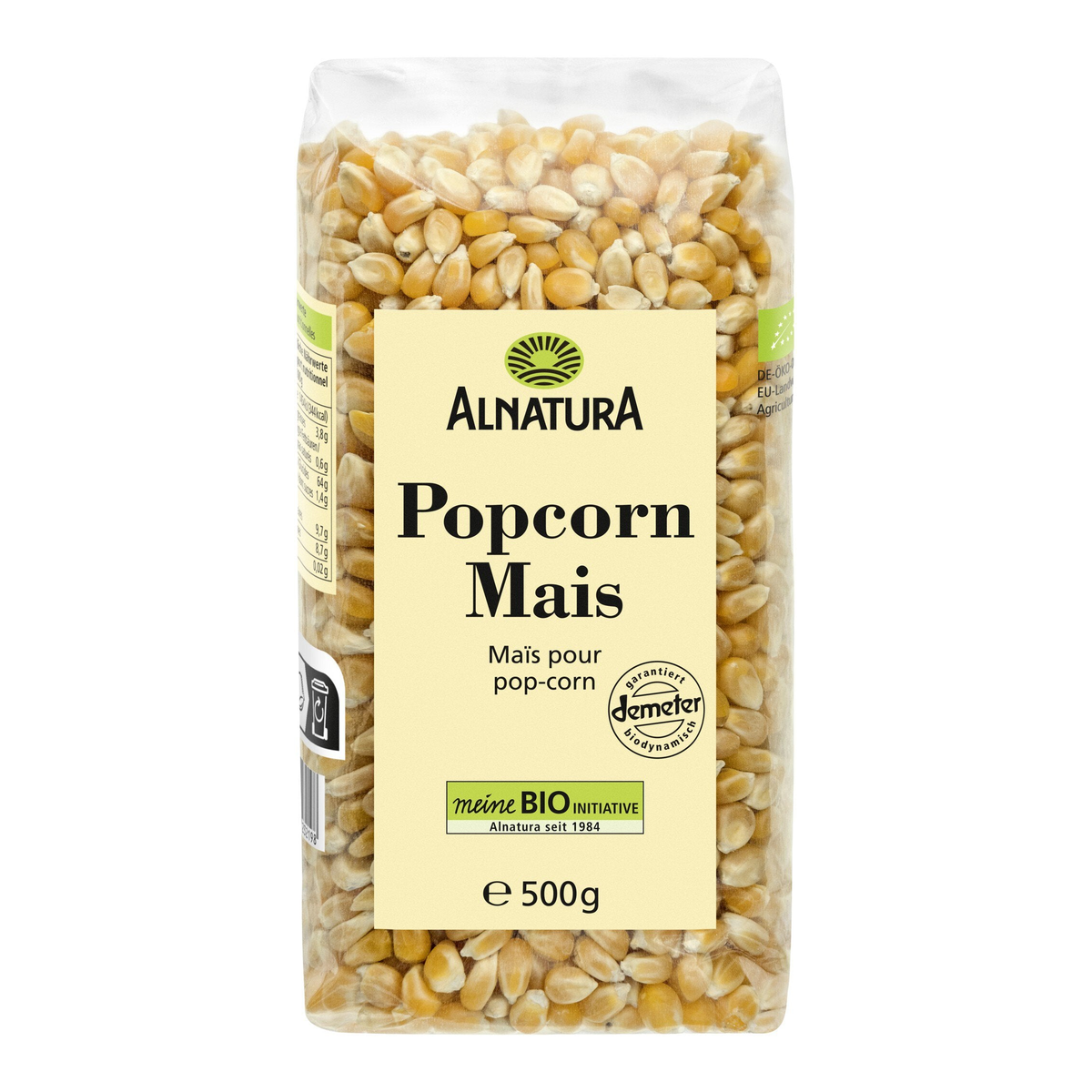 Demeter Alnatura Popcornmais 500g