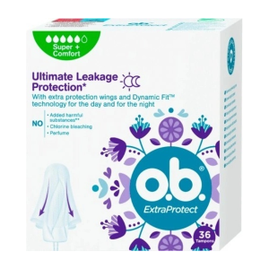 o.b.Tampons Extra Protect Super+Comfort 36ST
