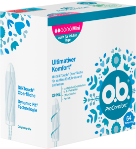 o.b.Tampons Pro Comfort Mini 64ST
