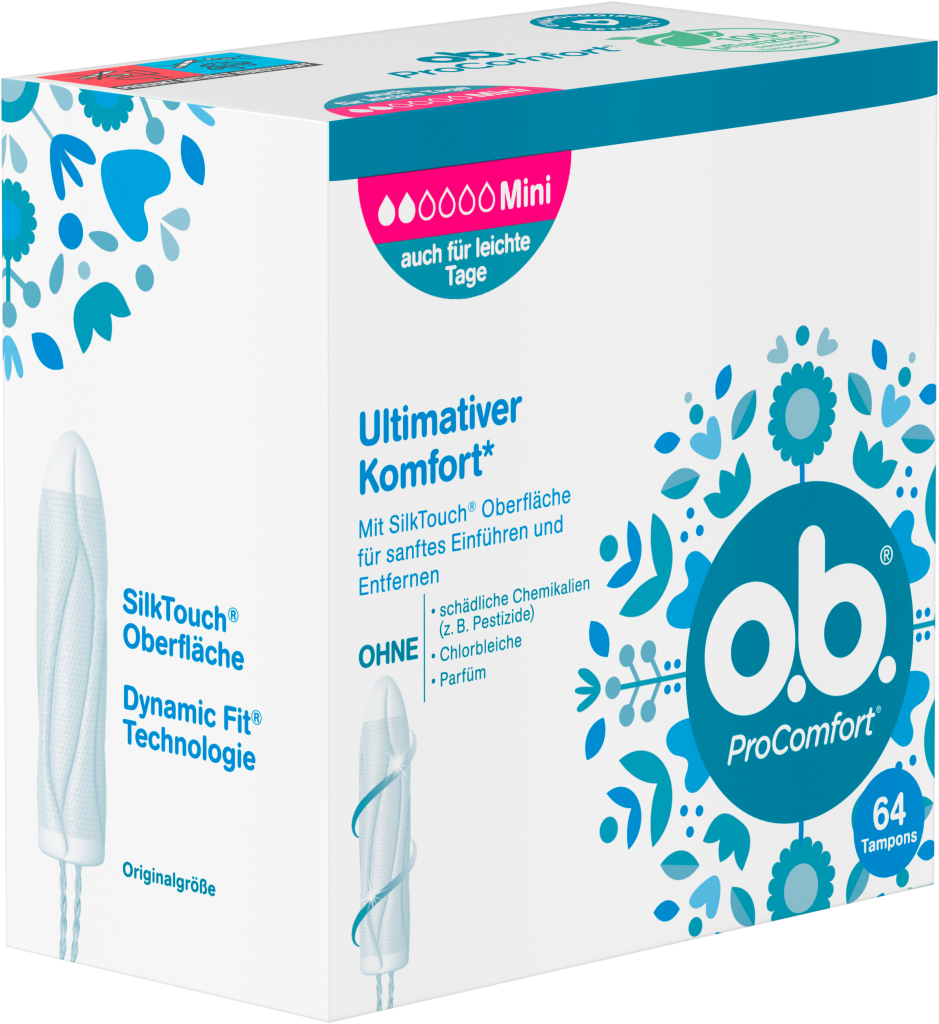 o.b.Tampons Pro Comfort Mini 64ST