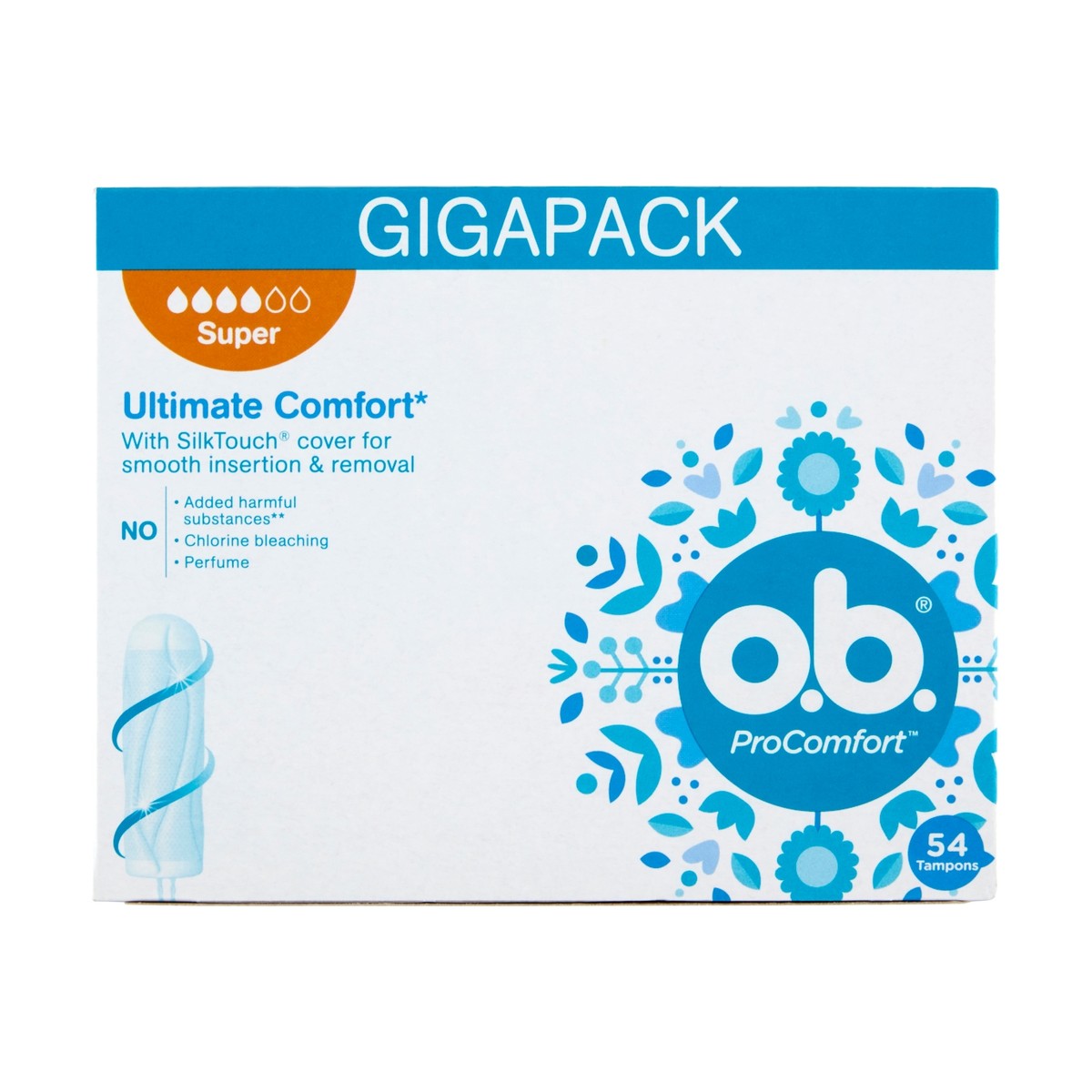 o.b.Tampons Про комфорт супер 54ST
