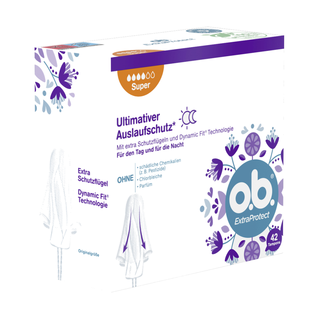 o.b.Tampons Extra Protect Super 42ST