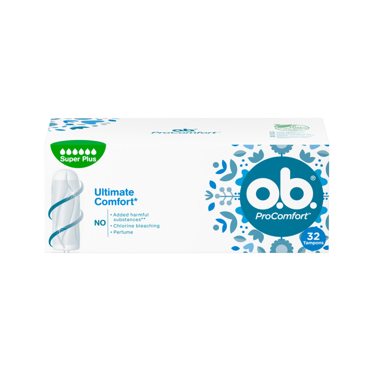 o.b.Tampons Про комфорт супер плюс 32ST