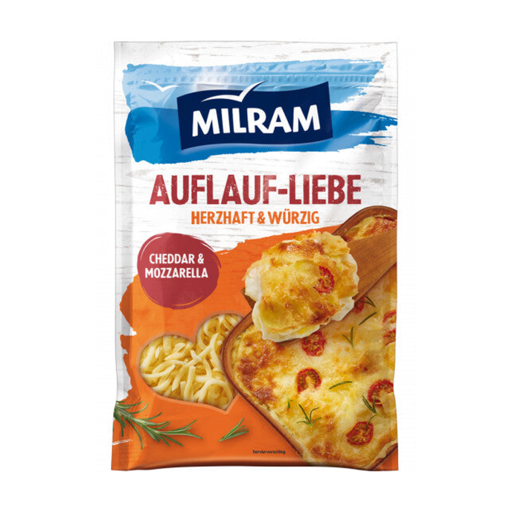 Milram Auflaufliebe Reibekäse 45% Vollfettstufe 150g