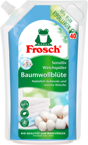 Frosch Baumwollblüten Sensitiv Weichspüler 1l