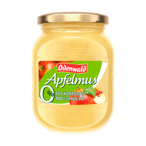 Odenwald Apfelmus ohne Zucker 355g