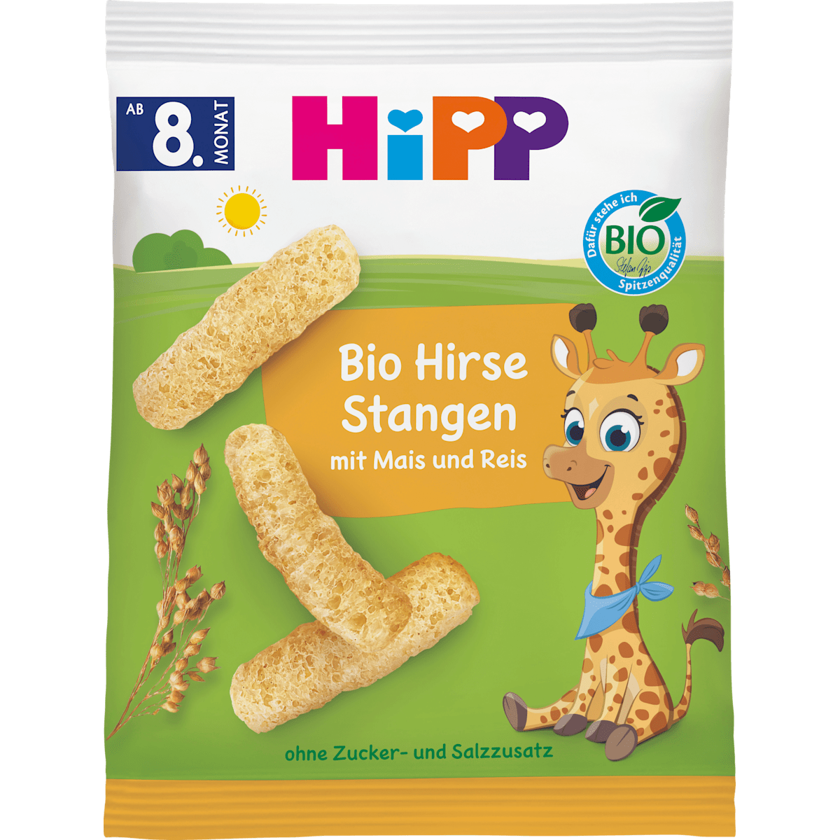 Bio Hipp Hirsestangen ab 8.Monat 30g