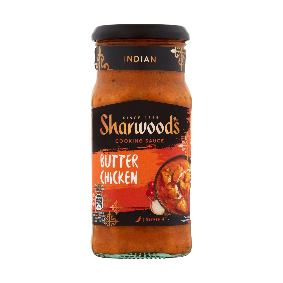 Sharwood's Butter Chicken Kochsauce 420g
