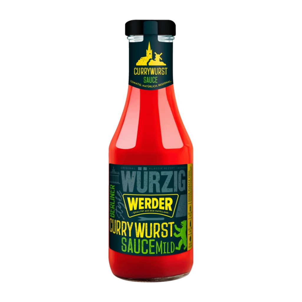 Werder Berliner Currywurst Sauce 450ml
