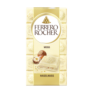 Ferrero Rocher Tafel Weiss 90g