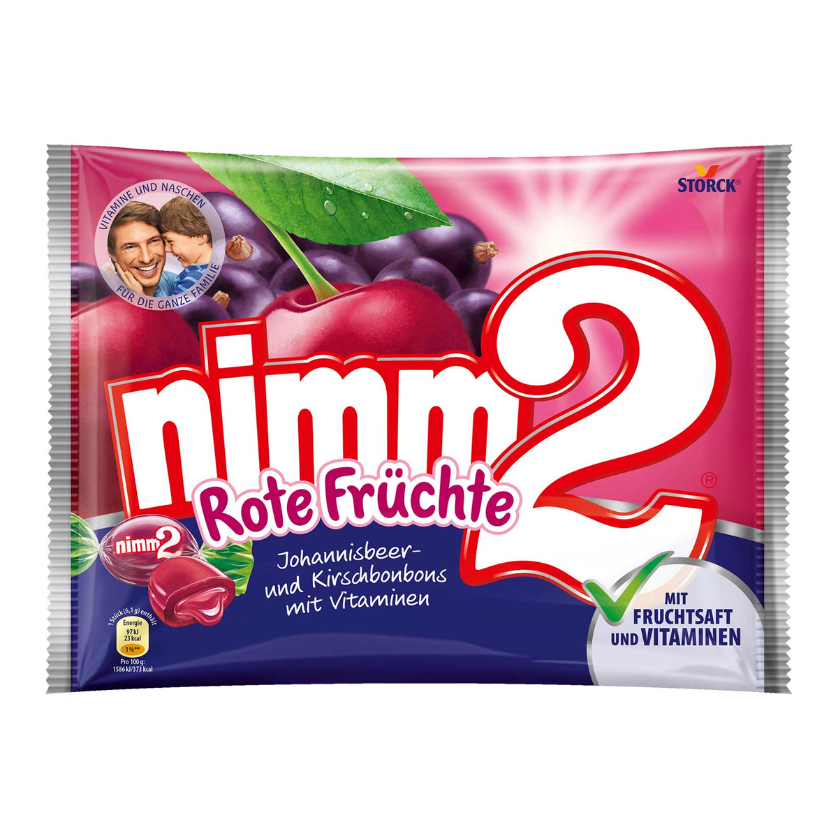 Nimm2 Bonbons Rote Früchte 429g