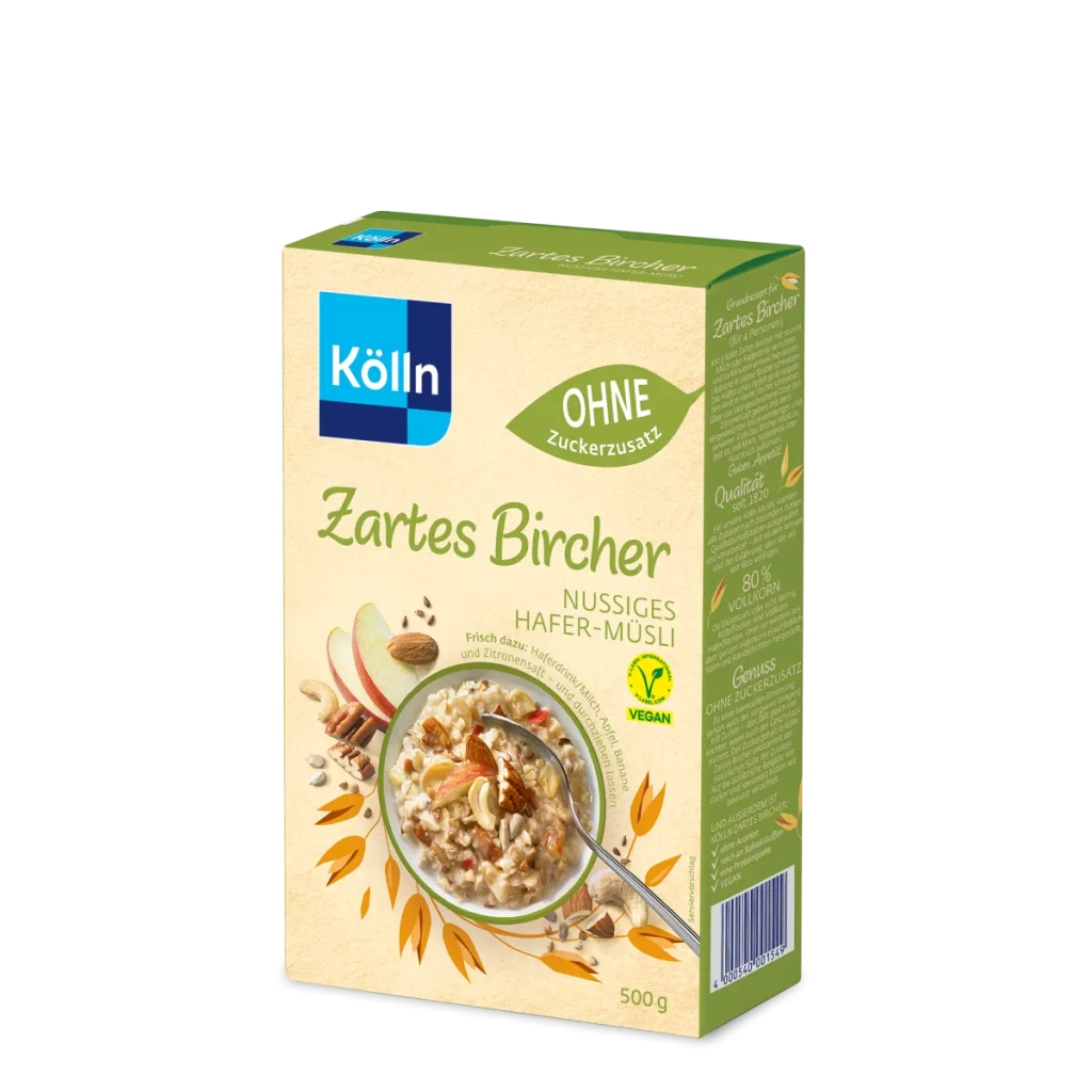 Kölln Zartes Bircher Nussiges Hafer-Müsli 500g