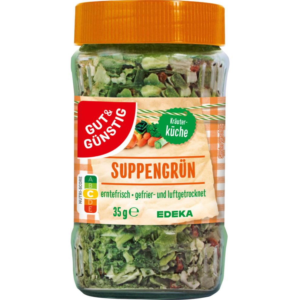 GUT&GÜNSTIG Suppengrün gefriergetrocknet 35g