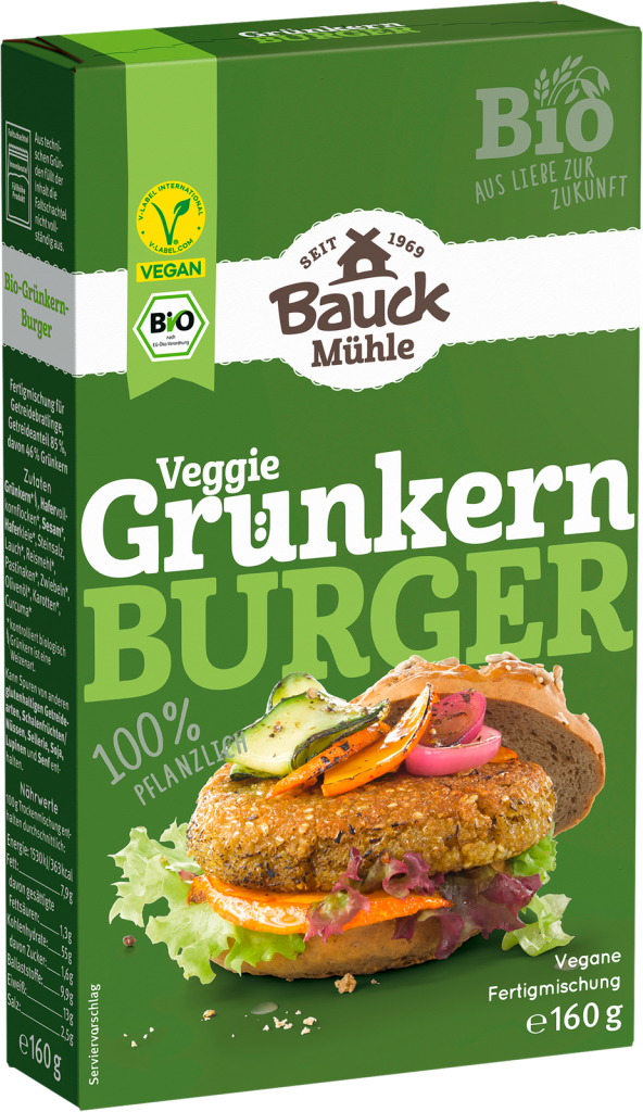 Bio Bauck Mühle Grünkern-Burger 160g