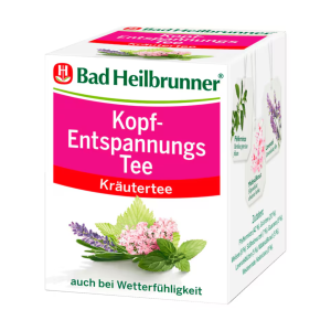 Bad Heilbrunner Kopf-Entspannungs Tee 8ST 16g