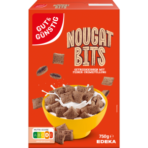 GUT&GÜNSTIG Nougat Bits 750g