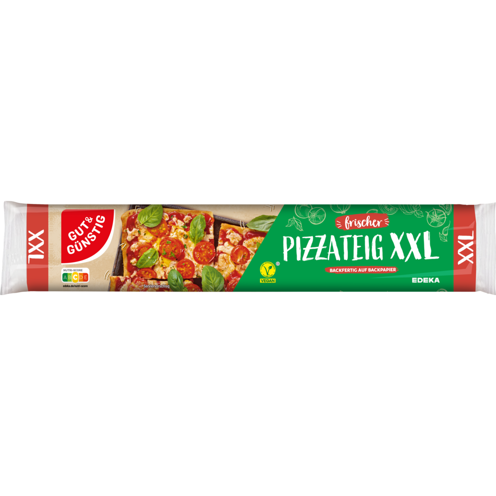 GUT&GÜNSTIG Frischer Pizzateig XXL 550g