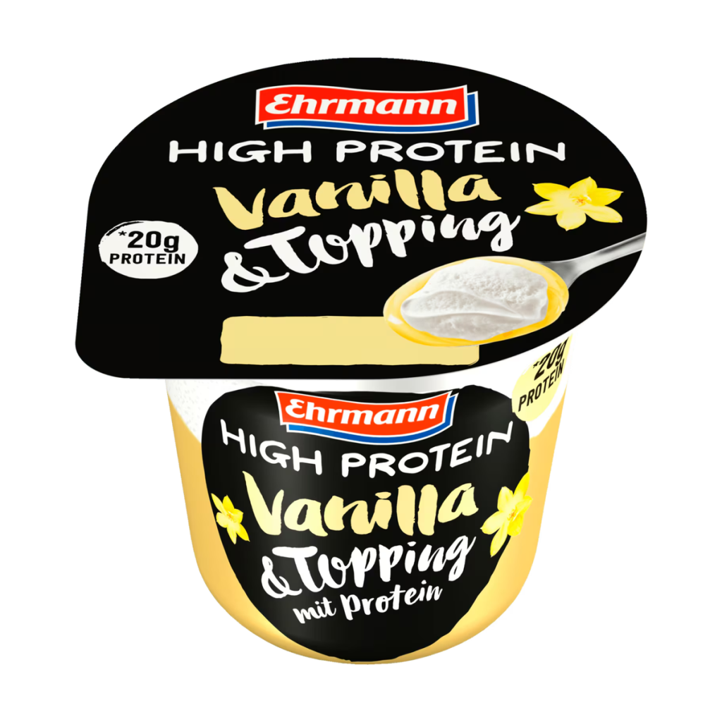 Ehrmann High Protein Pudding Vanille mit Protein Topping 200g