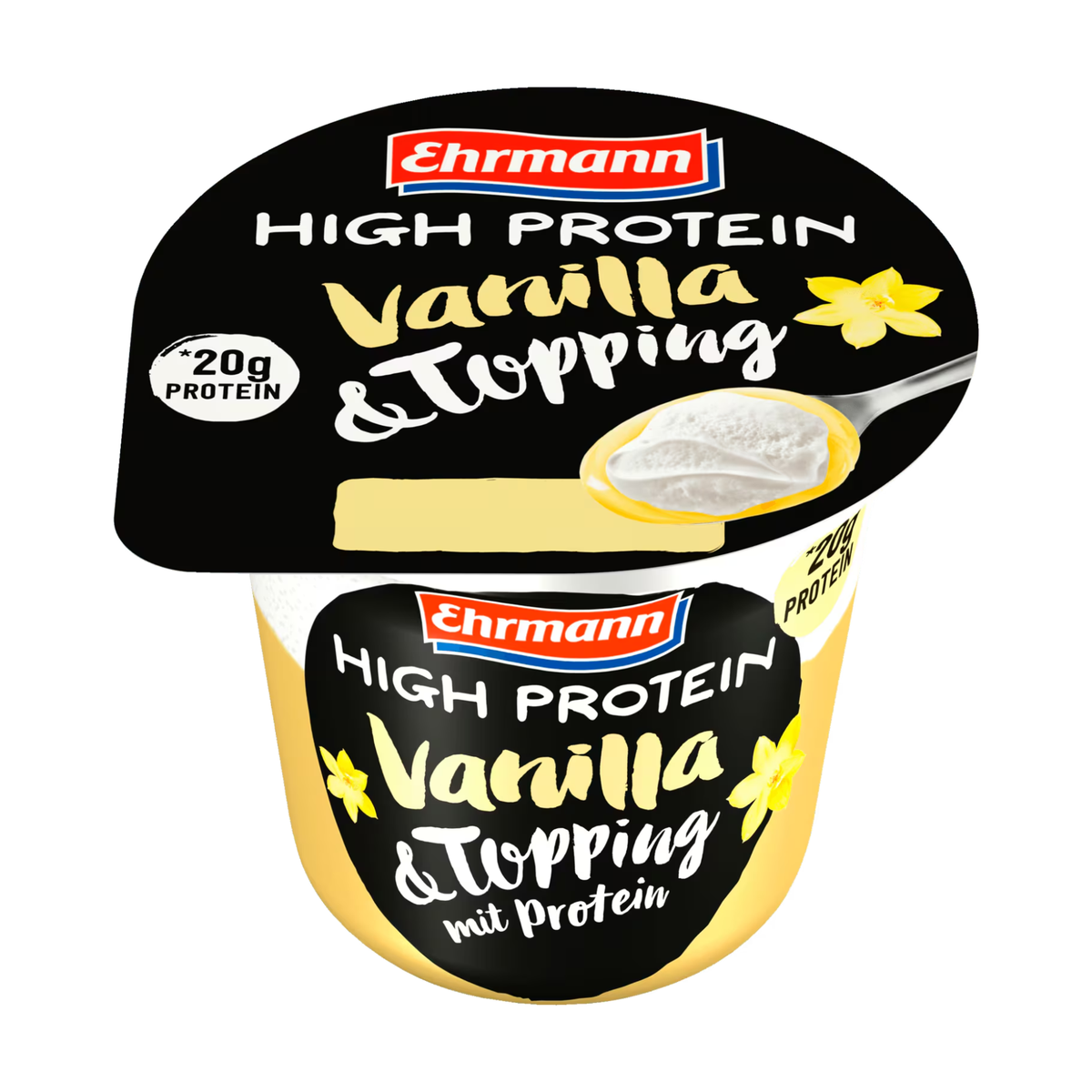 Ehrmann High Protein Pudding Vanille mit Protein Topping 200g